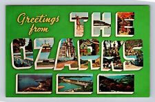 MO-Missouri, LARGE LETTER GREETINGS FROM OZARKS, Antique Vintage Postcard picture