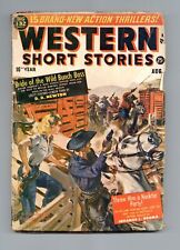 Western Short Stories Pulp Mar 1954 Vol. 10 #1 GD picture