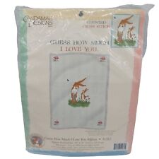 Guess How Much I Love You Afghan 2002 Candamar Counted Cross Stitch Kit #51262 picture