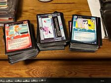 Lot of 250+ My Little Pony TCG Trading/ Playing Cards picture