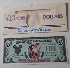 Disney 5 Dollars, 1990 A Series Goofy Disneyland  picture