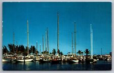 Postcard  Bahia-Mar Yacht Basin Fort Lauderdale Florida      G 10 picture
