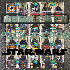 PICK-A-CARD STAR WARS THE BOOK OF BOBA FETT 2022 TOPPS COMEMMORATIVE PATCH CARD picture