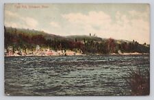 Foul Rift Delaware River New Jersey 1912 Antique Postcard picture