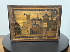 18th Century French Straw Marquetry, 'Marqueterie de Paille' Work Box picture