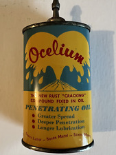 Rare Vintage Ocelium Penetrating Oil Empty 3 Oz Advertising Can picture