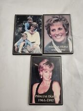  Lot Of 3 Vintage  1998 “Princess Diana Magnets  picture