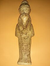 Rare Egyptian Pharaonic statue of God Falcon Horus Made in Egypt picture