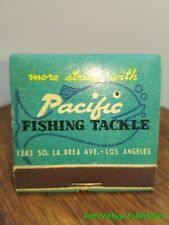 Matchbook Pacific Fishing Tackle Los Angeles CA Vintage Feature Advertising  picture