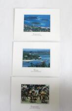 3 Vanuatu South Pacific Paradise Postcards ~ Dancers, Port Vila, Irirki Island picture