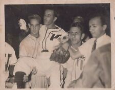 CUBAN BASEBALL PLAYERS GARCIA & SUAREZ WORLD CUP CARACAS 1953 PRESS Photo Y 409 picture