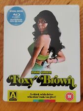 Foxy Brown UK Arrow Bluray Steelbook, OOP Brand New/Sealed, Region B picture