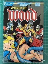 WORLD OF WOOD #1 ECLIPSE COMICS 1986 DAVE STEVENS COVER  VF picture