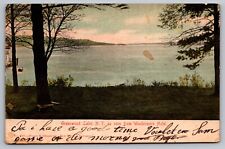 Greenwood Lake NY as seen from Windermere Hotel Antique Postcard c. 1906 (Rare) picture
