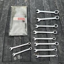Vintage Craftsman No. 9-43441 Combination Ignition Wrench Set 10 Pc Set W/ Pouch picture