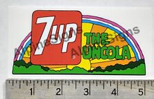 Vintage 7-UP 7up Uncola soda pop old retro antique looking sticker decal picture