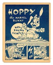 Hoppy the Marvel Bunny #0A GD- 1.8 1944 picture