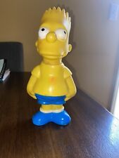 VINTAGE 1990 BART SIMPSON MATT GROENING COIN BANK 20th CENTURY MADE IN KOREA picture
