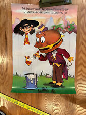 Vintage McDonald's Poster - Sneaky Hamburglar & Mayor McCheese - 16
