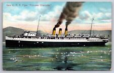 eStampsNet - British Columbia, C.P.R. S.S Princess Victoria Ship c1910 Postcard  picture