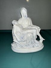 The Pieta Jesus Christ Mother Mary Madonna Sculpture Statue  Ceramic 6 