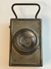 VERY RARE EARLY 1900s ANTIQUE EVEREADY PLATED SMALL SQUARE FLASHLIGHT 👀 LQQK 👀 picture