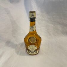 Julius Wile Sons & Co B & B DOM Benedictine Liquor AmberBrown Glass Bottle Empty picture