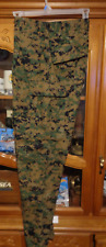 USMC MARPAT Trouser Combat Pant WOODLAND MEDIUM REGULAR NEW WITH OUT TAG MR NWOT picture