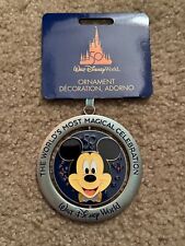 New Walt Disney World 50th Anniversary Spin Ornament *FREE SHIPPING* picture