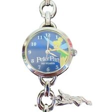Disney Seiko Women's Tinkerbell Peter Pan 50 Years Watch New Battery Charm picture