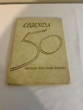 Original 1950 Legenda Arthur Hill High School Yearbook Saginaw, MI picture