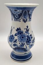 Vintage 1955 Royal Delft Blue Koninklijke De Porceleyne Fles Vase 5 3/4