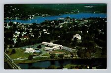 Mystic CT-Connecticut, Mystic Motor Inn, Advertising, Vintage Postcard picture