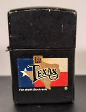 Rare Texas Forth Worth Stockyards Zippo Lighter picture
