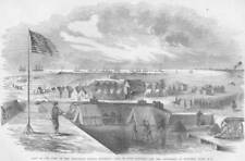 Fort Hatteras Twentieth Indiana Cape Hatteras 1861 Old Photo Print picture