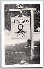 Eastford, Connecticut CT - General Nathaniel Lyon Inn Sign - Vintage Postcard picture