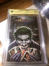 Joker: Year of the Villain #1 - CBCS 9.8 Graded - Ryan Kincaid Signed - CE Excl. picture