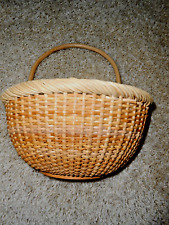 Nantucket Willow  Plaited Wall Herb Basket picture
