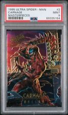 1995 Fleer Ultra Spider-Man Masterpieces Carnage #2 PSA 9 Mint picture