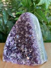 Finely Polished Uruguay Amethyst Cluster Crystal Geode, Pick a Size: 0.5 to 4 Lb picture