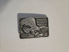 Owasippe Scout Reservation Metal belt buckle worn BSA  picture