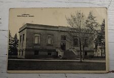 Antique RPPC Postcard Library Centralia, Washington 1922 picture