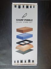Sharp Pebble CHISEL Whet Stone Set New in Box picture