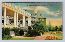 Skytop PA-Pennsylvania, Skytop Lodge, Antique Vintage Souvenir Postcard picture