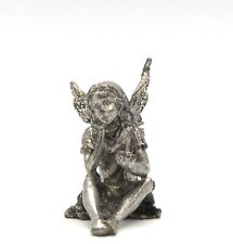 Vintage Pewter Fairy picture