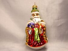 1997 Christopher Radko Westminster Santa Ornament picture