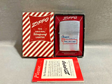 Vintage Unfired 1950's CHAMPION COAL MINING HAWK'S NEST MINE Zippo Lighter Box picture