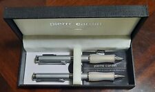 Vintage Pierre Cardin Pen & Pencil Set With PDA Stylus. Silvertoned w/ Black Ink picture