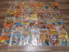 Vintage 70's Bronze Age Tarzan Lord Of The Jungle Comic Book Lot Issues #1-28 picture