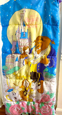 Vintage Beauty and the Beast Quilted Sleeping Bag/Comforter Reversible picture